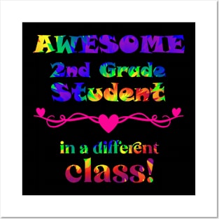 Awesome 2nd Grade Student – in a different class! Posters and Art